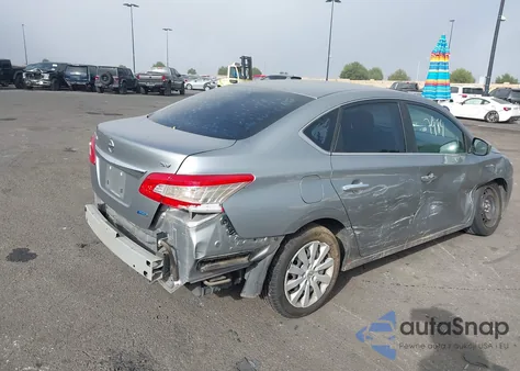 2014 Nissan Sentra Sv from USA, damaged, VIN 3N1AB7AP4EY222625